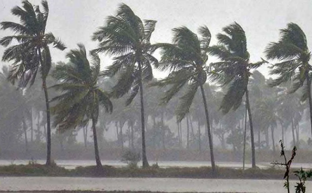 A depression forming; Chance of rain in Tamil Nadu till 18th