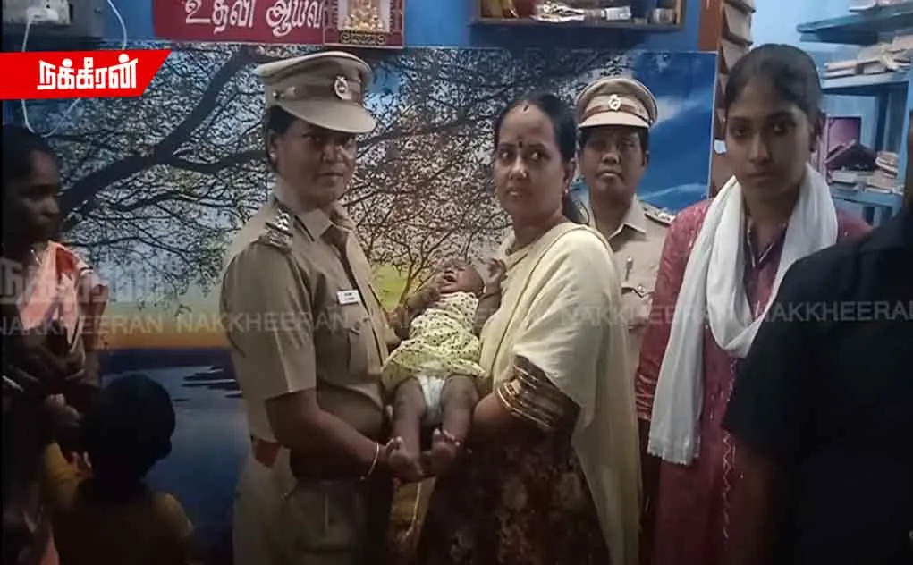 Girl child recovered by the police at the railway station; Tragedy of a 3-month-old baby girl