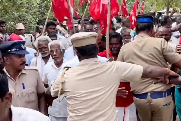CPM State Secretary Shanmugam arrested!