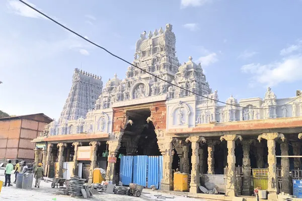 consecration ceremony will be held  Murugan temple Tiruchendur after 16 years