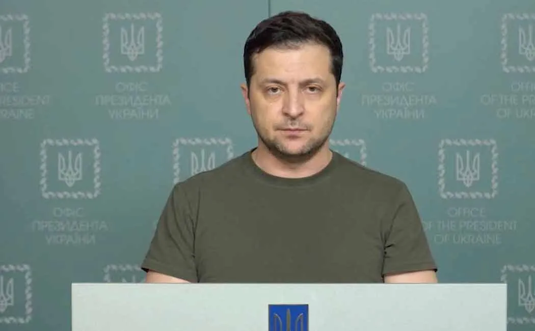 Ukrainian president calls prisoners to fight