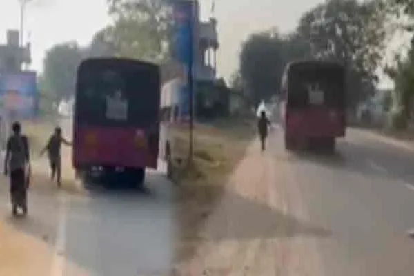 government bus Conductor, driver suspended Not picking up student