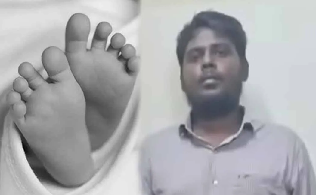 Father incident child out of suspicion over wife because child was red