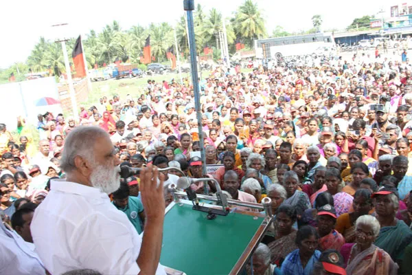 BJP government beating poor simple people living in villages says i priyasamy