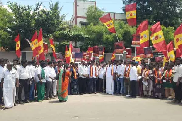 TVK Struggle against the Waqf Board Amendment Bill 