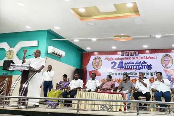 Socialism is the only alternative for India says K. Balakrishnan