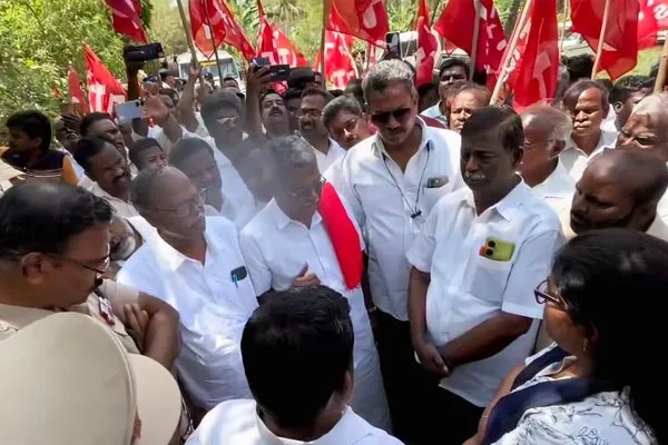 CPM State Secretary Shanmugam arrested!