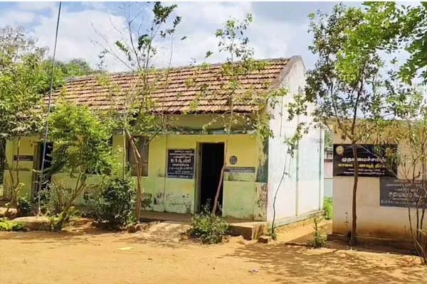 Headmistress drinking liquor and making a fuss in a government school