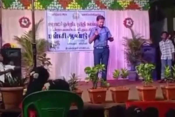 riminal who sang at the government school annual function