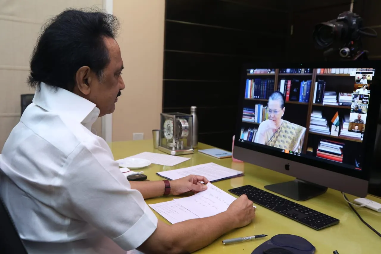 Stalin's participation in the advisory meeting led by Sonia Gandhi