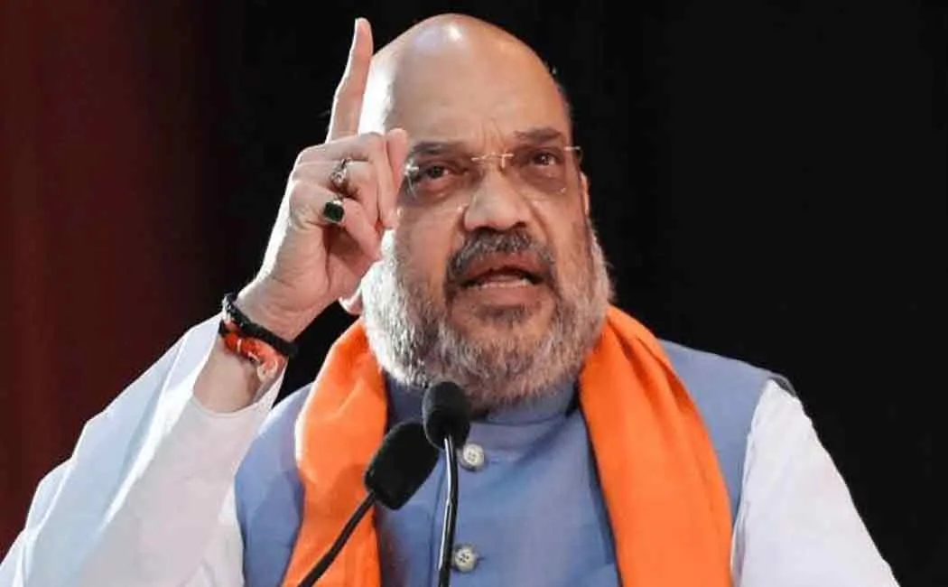 General Election Tour; Minister Amit Shah interacted with the students