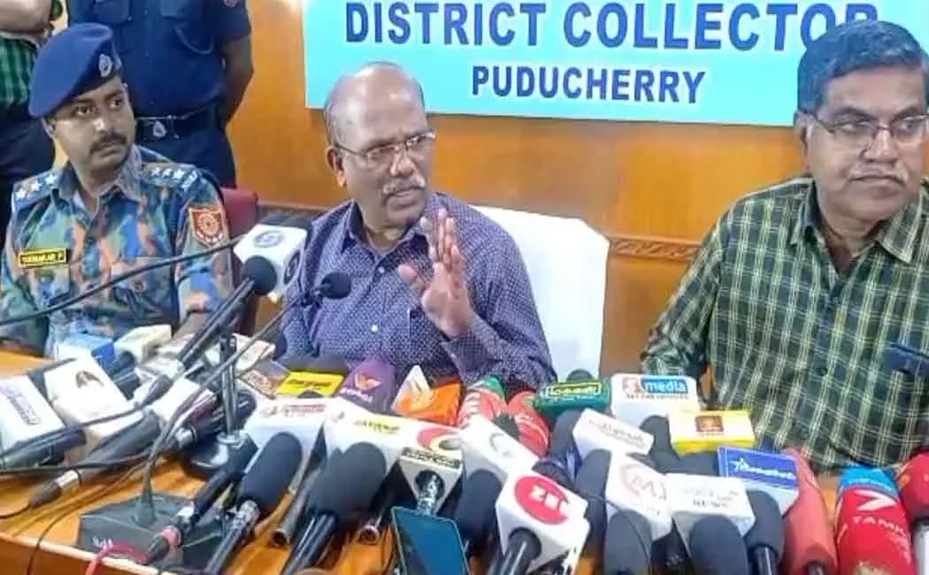 District Collector of Puducherry gave an interview about the G20 conference