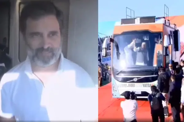 ragul gandhi Bharat Jodo Nyay Yatra starts 