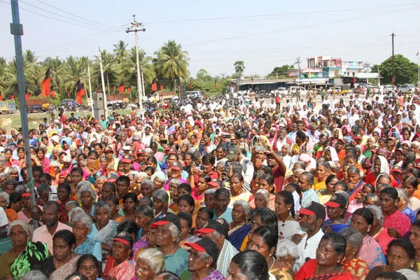 BJP government beating poor simple people living in villages says i priyasamy
