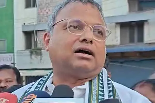 Karti Chidambaram spoke about the post of Tamil Nadu Congress President