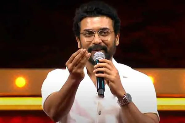  Surya said he have educated 8000  and made them graduates 