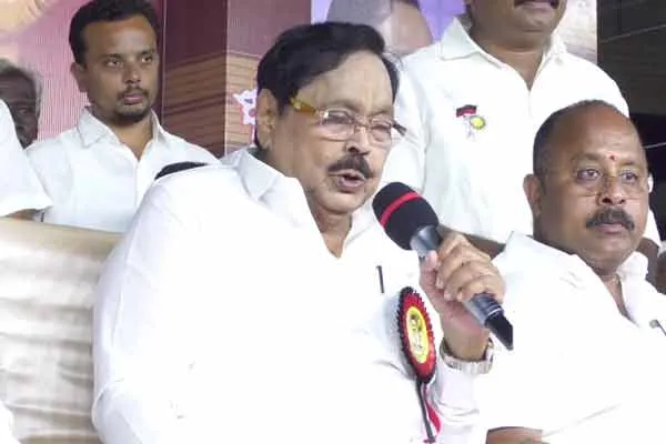 Minister Duraimurugan said I am afraid that mk stalin will surpass kalaignar  