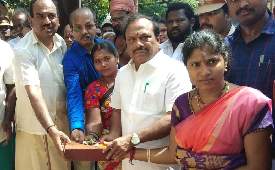 tn minister ganesan started various projects