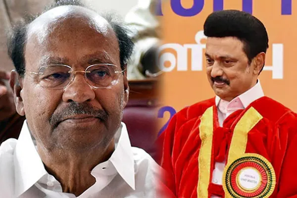 CM stalin should appoint university vice-chancellors immediately Ramadoss
