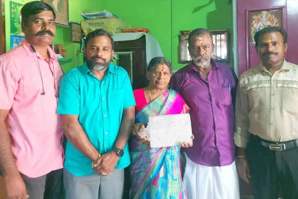 Sayalkudi zamindar who gave alms to the Brahmin
