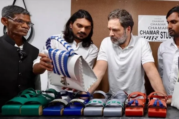 Shoemaker become entrepreneur with Rahul Gandhi's help!