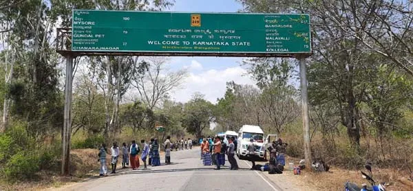 Karnataka border