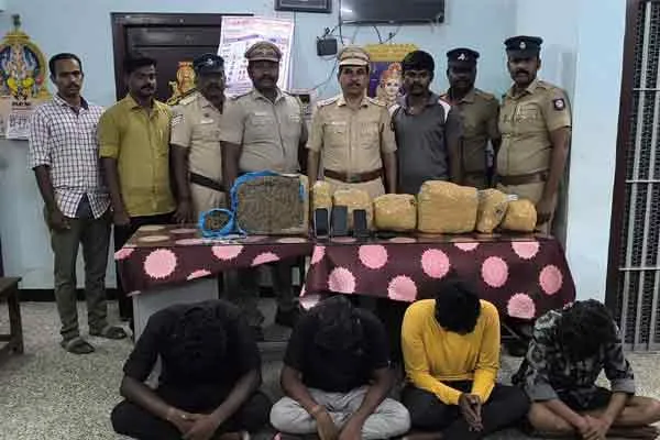 6 arrested for selling cannabis using high-tech technology 