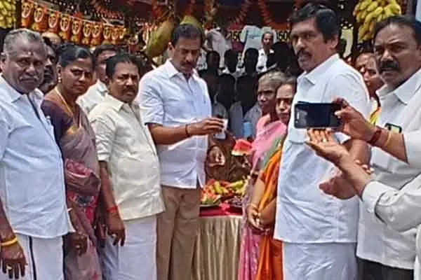 I.P. Senthilkumar said People will defeat the AIADMK-BJP alliance 