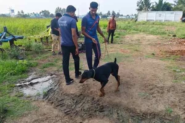 mother incident her son due to property issue