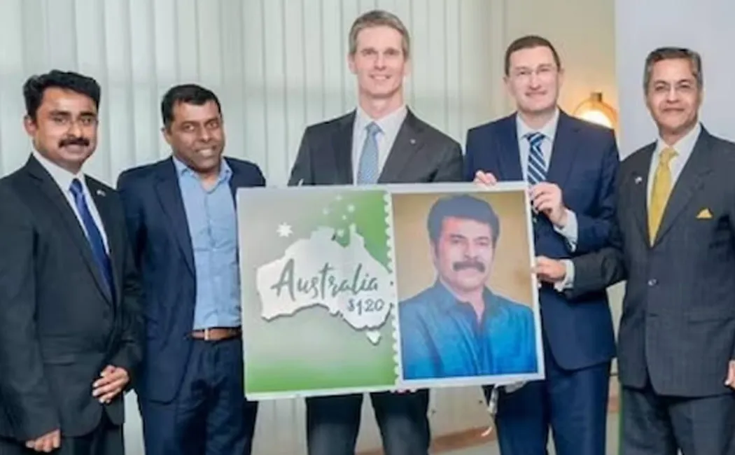 Australian Parliament Releases Personalised Stamp To Honour Mammootty