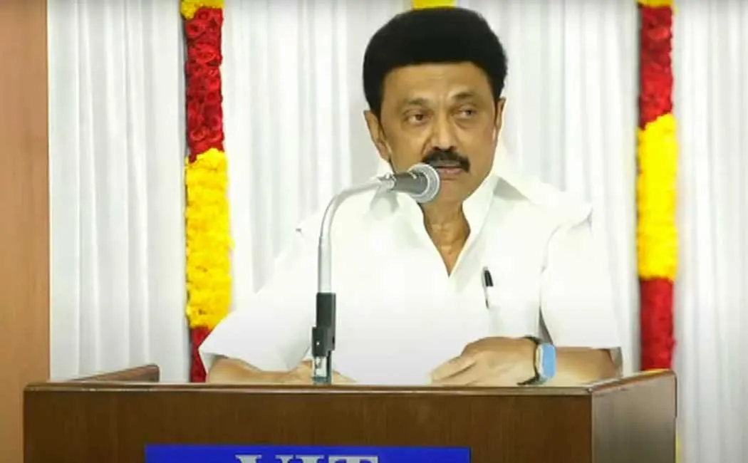 Chief Minister M.K.Stalin's speech at Vellore VIT
