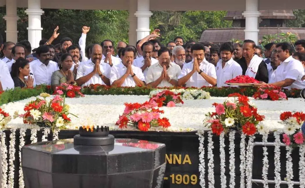 Anna Memorial Day; Peace rally led by Chief Minister