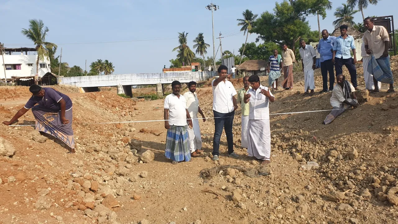 Road on the river? TRP Raja MLA calling official