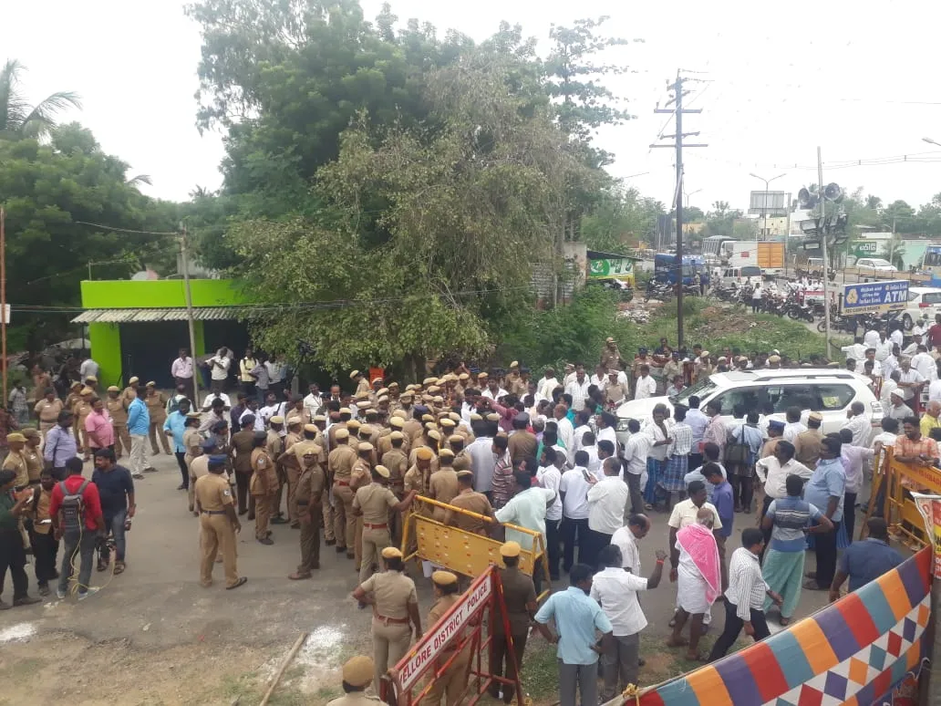 AIADMK candidate who does not belong to the vote counting center