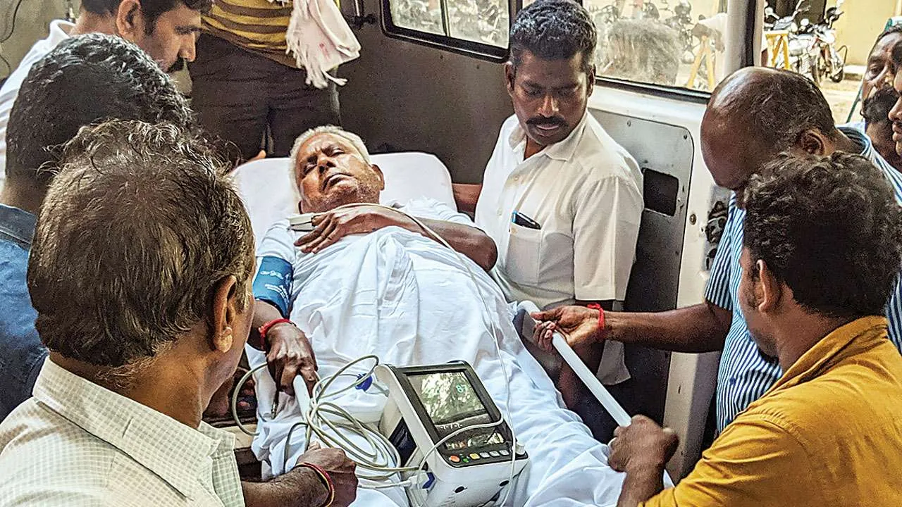 saravanabhavan hotel md raja gopal health very critical stanli hospital