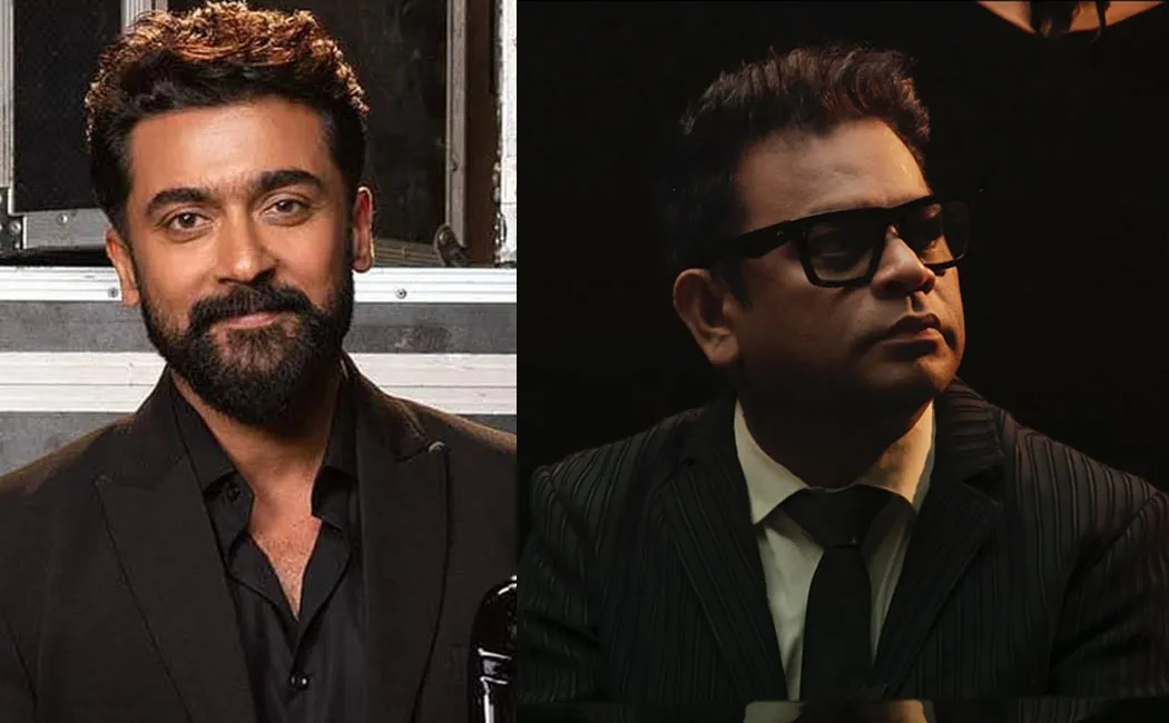 suriya and ar rahman congrats rrr and the elephant whisperer team 