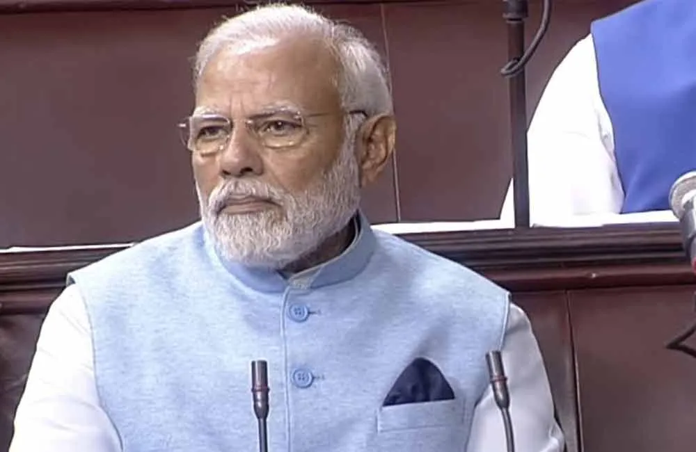 Prime Minister Modi's speech in Parliament