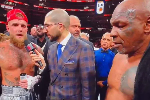 Jake Paul defeated Mike Tyson