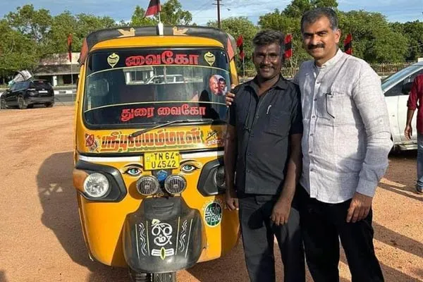 Durai Vaiko condoles the lost life of MDMK executive