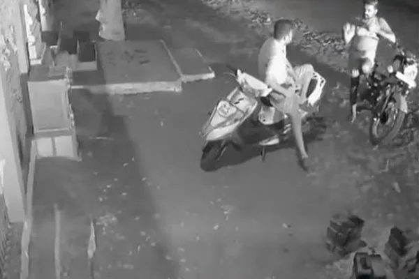 person who hit a young man with a car due to an animosity