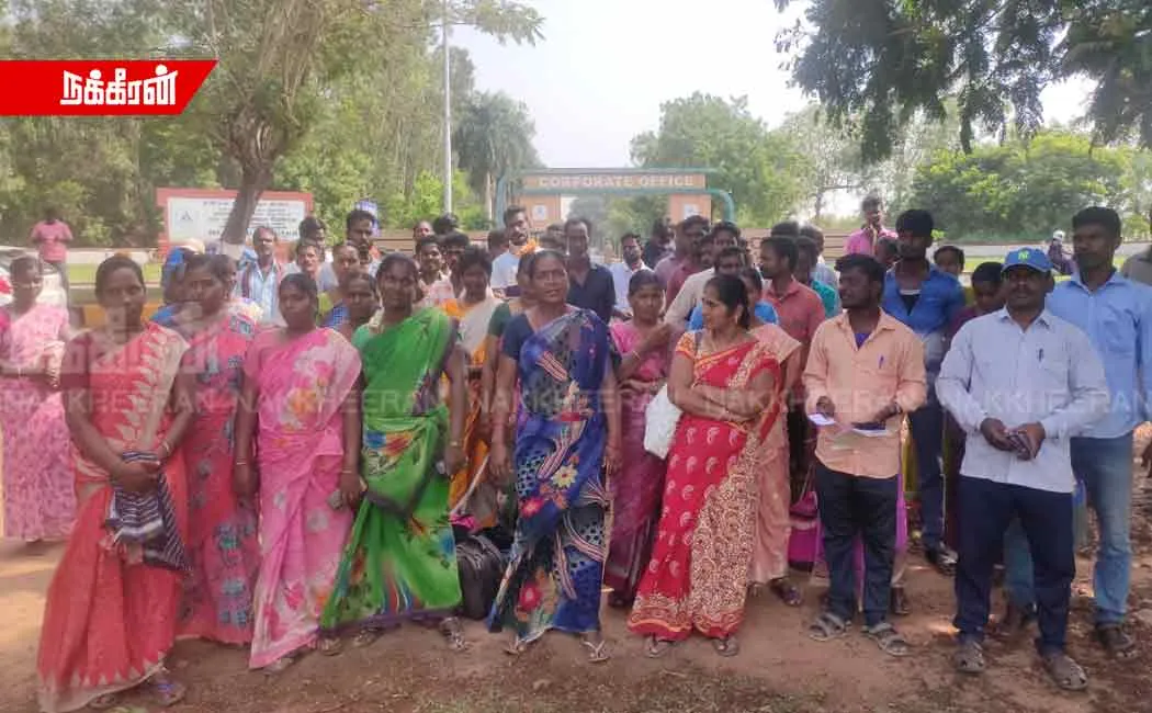 Siege of NLC headquarters; Confusion in Neyveli