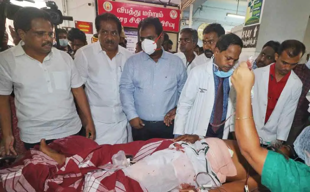 Indian Navy shot Tamil Nadu fisherman; Ministers who went in person
