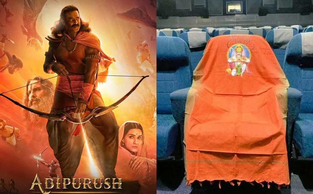 prabhas adipurush Seat is ready for Anjaneya in theatres 