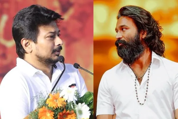 dhanush reacts for udhayanidhi review of captain miller 
