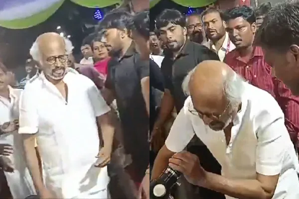 rajini visited space science exhibition