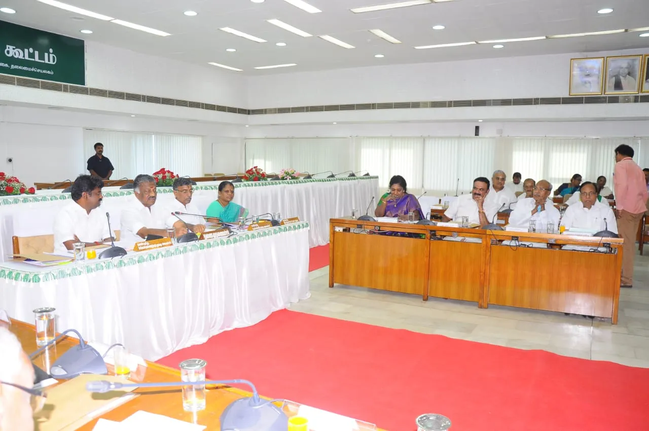 TAMILNADU GOVERNEMENT INVITES ALL PARTIES MEETING DEPUTY CM O PANEERSELVAM ORGANIZED