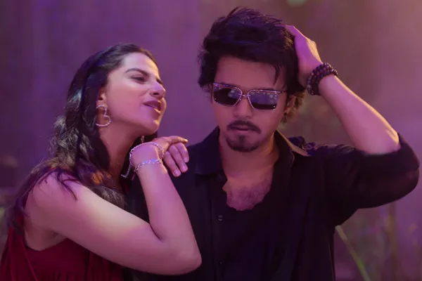 vijay the goat movie third single released