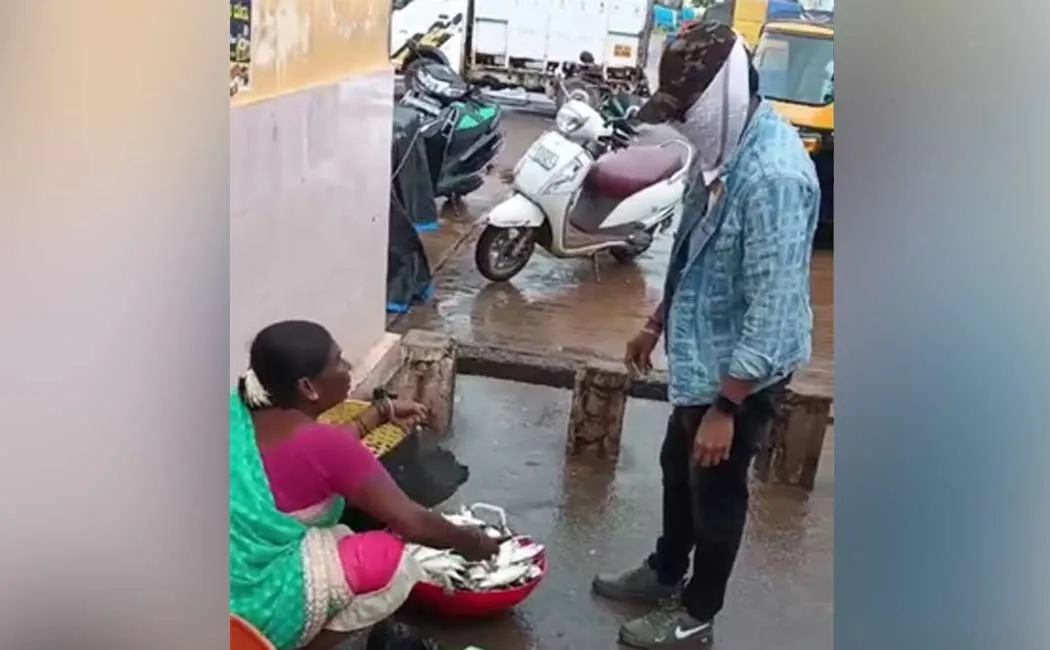son pleasant surprise to the mother in karnataka