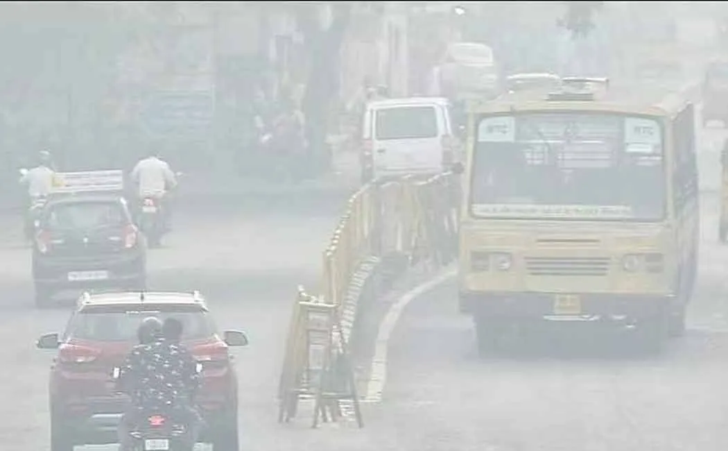 Increase in air pollution in Chennai