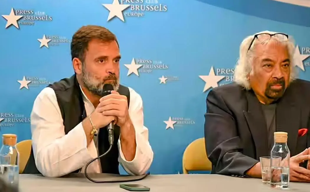 Rahul Gandhi spoke in Europe about India and Prime Minister narendra Modi